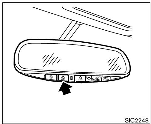 NISSAN 350Z 2005 - PROGRAMMATION DE LA TÉLECOMMANDE HomeLink® - 2