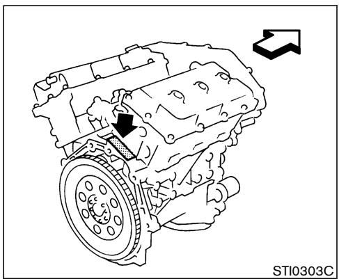 NISSAN 350Z 2005 - NUMERO D'IDENTIFICATION DU VEHICULE (numéro de chassis) - 1