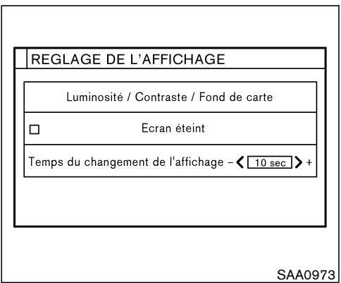NISSAN 350Z 2005 - COMMENT UTILISER LA TOUCHE «SETTING» - 1