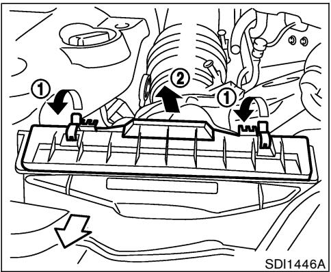 NISSAN 350Z 2005 - FILTRE A AIR - 1