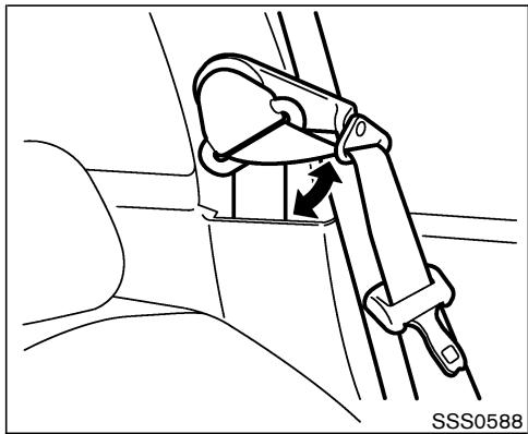 NISSAN 350Z 2006 - Vérification du fonctionnement des ceintures de sécurité - 1