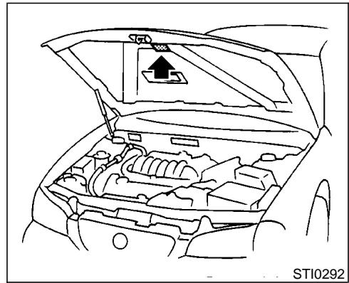 NISSAN MAXIMA 2002 - ÉTIQUETTE DU DISPOSITIF ANTIPOLLUTION - 2