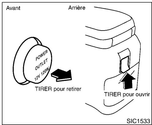 NISSAN MAXIMA 2002 - PRISE ÉLECTRIQUE - 1