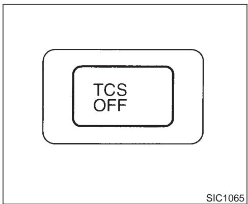 NISSAN MAXIMA 2002 - COMMUTATEUR D'ANNULATION DU SYSTème DE CONTROLE DE TRACTION (TCS) (si le vehicule en est équipé) - 1