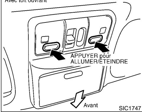NISSAN MAXIMA 2002 - LAMPE DE LECTURE - 2