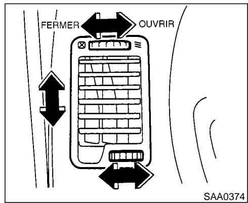 NISSAN MAXIMA 2002 - BOUCHES D'AIR - 2