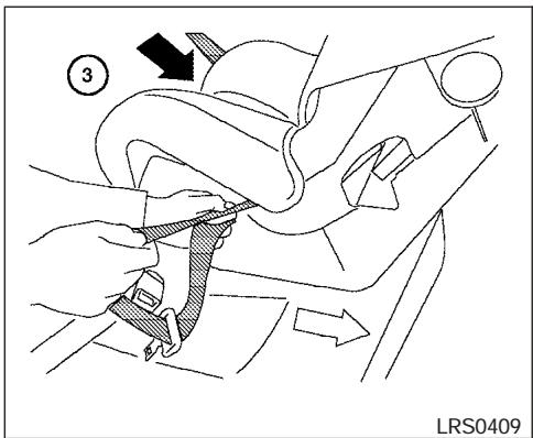NISSAN MAXIMA 2005 - Orientévers l'arrière-étape 2 - 1