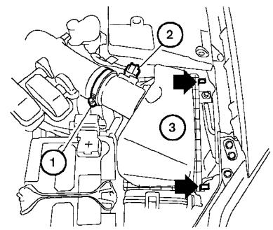 NISSAN MAXIMA 2005 - FILTRE A AIR - 1