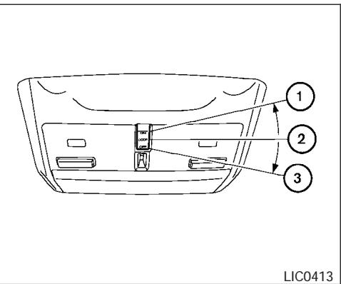 NISSAN MAXIMA 2005 - ÉCLAIRAGE INTÉRIEUR - 1