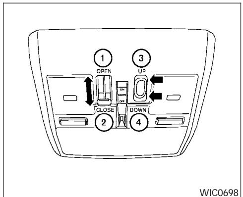 NISSAN MAXIMA 2005 - TOIT OUVRANT (selon l'équipement du vehicule) - 1