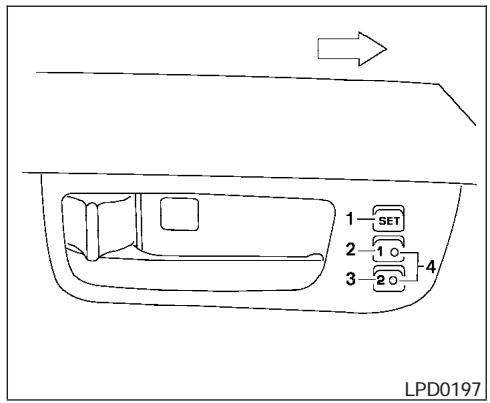 NISSAN MAXIMA 2005 - POSITIONNEUR AUTOMATIQUE (selon l'équipement du vehicule) - 1