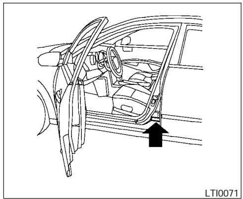 NISSAN MAXIMA 2005 - NUMERO D'IDENTIFICATION DU VEHICULE (numéro du chassin) - 2