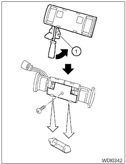 NISSAN MAXIMA 2005 - Lampes individuelles ou de lecture avant - Type B - 3