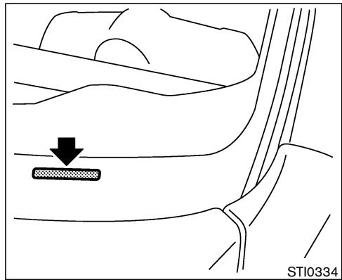 NISSAN MURANO 2004 - IDENTIFICATION DU VÉHICULE - 1
