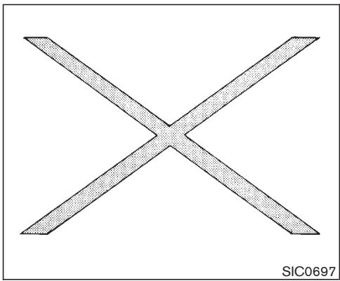 NISSAN MURANO 2004 - PRÉCAUTION - 1