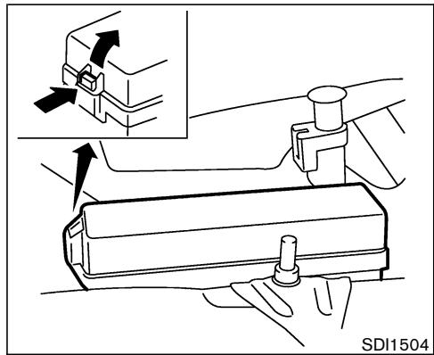 NISSAN MURANO 2004 - PRÉCAUTION - 1