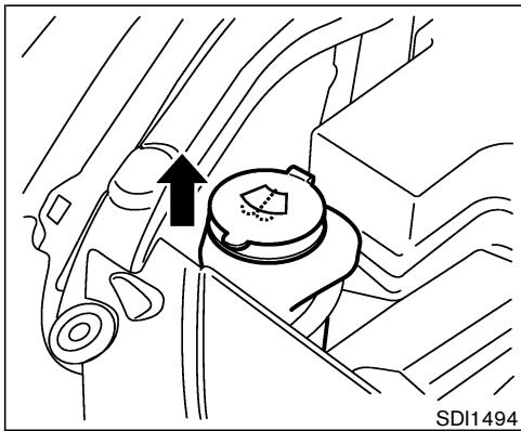 NISSAN MURANO 2004 - LIQUIDE DE LAVE-GLACE - 1