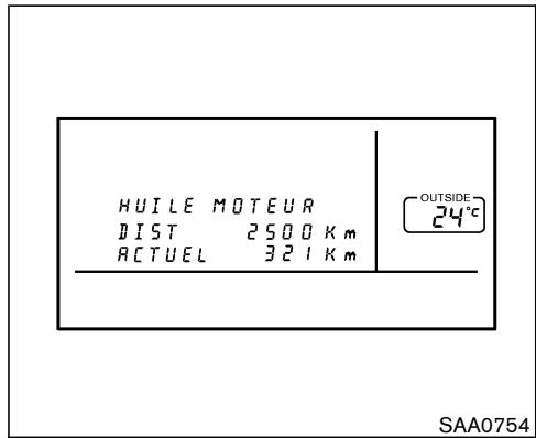 NISSAN MURANO 2004 - COMMENT UTILISER LA TOUCHE «E/M» - 1