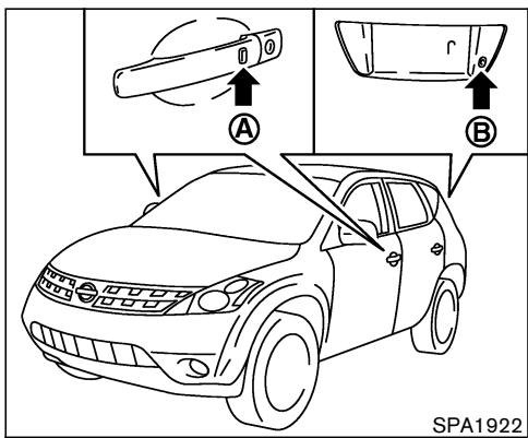 NISSAN MURANO 2006 - 3-12 Vérifications et réglages avant démarrage - 1