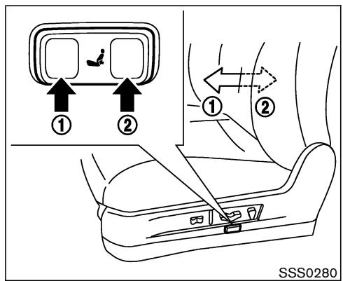 NISSAN MURANO 2006 - Inclinaison du dossier - 2