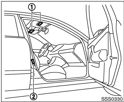 NISSAN MURANO 2006 - sécurité. - 1