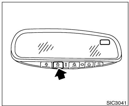 NISSAN MURANO 2006 - PROGRAMMATION DE LA TÉLÉCOMMANDE HomeLink ^MD - 2