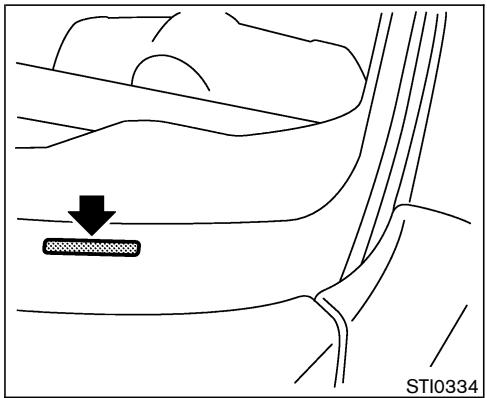NISSAN MURANO 2007 - IDENTIFICATION DU VÉHICULE - 1