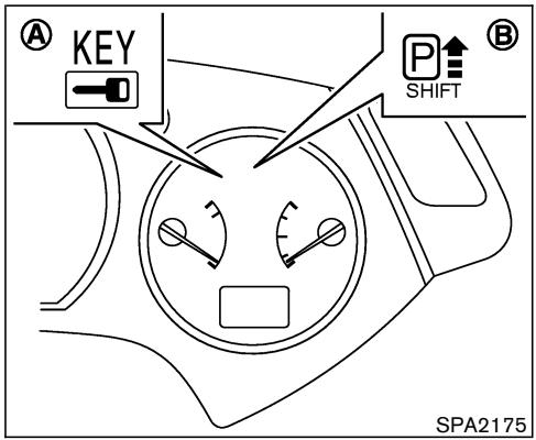 NISSAN MURANO 2007 - Rappel sonore et avertissement au verrouillage des portières - 1