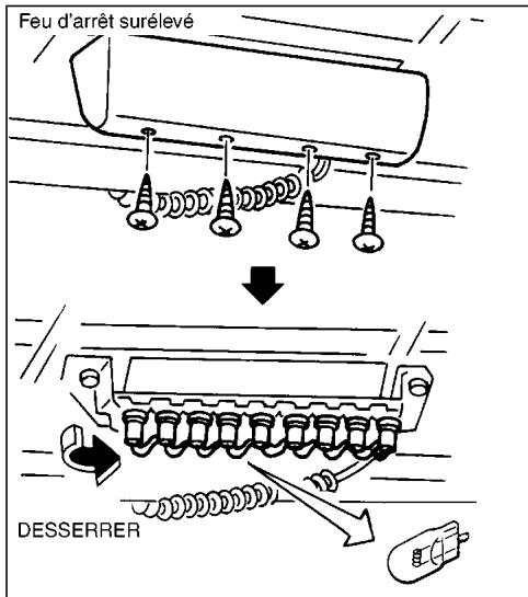 NISSAN PATHFINDER 2002 - Méthode du remplacement des ampôules - 5