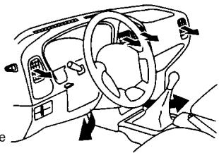 NISSAN PATHFINDER 2002 - DIAGRAMMES DU DÉBIT D'AIR - 7