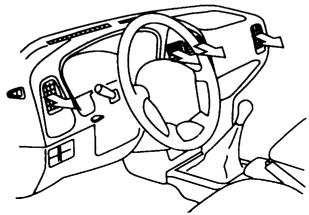 NISSAN PATHFINDER 2004 - DIAGRAMMES DU DÉBIT D'AIR - 8