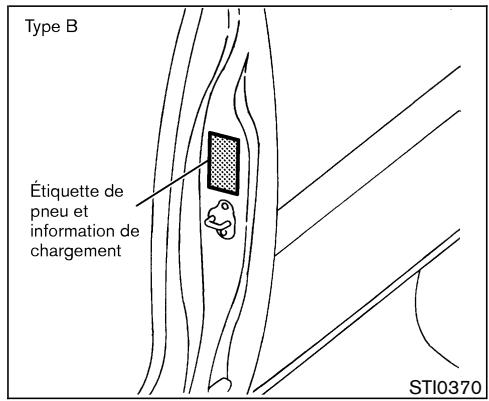NISSAN PATHFINDER 2004 - ÉTIQUETTE DU DISPOSITIF ANTIPOLLUTION - 2