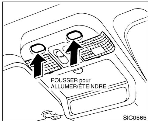 NISSAN PATHFINDER 2004 - LAMPES DE LECTURE - 1