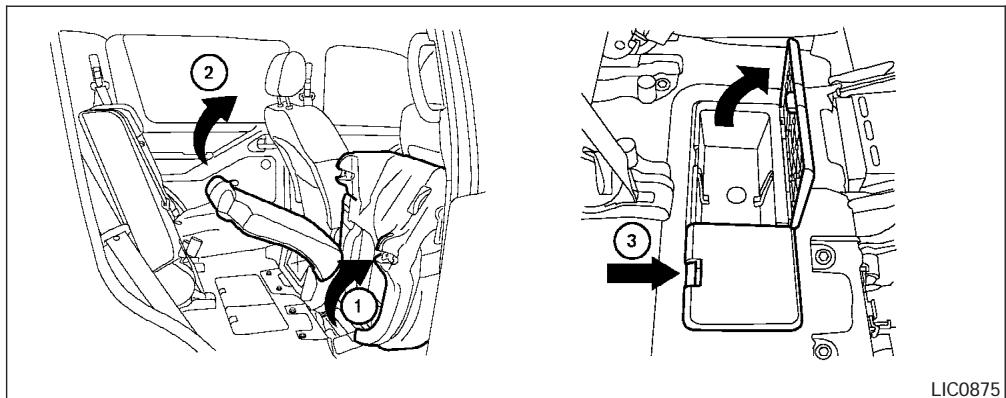 NISSAN PATHFINDER 2005 - AVERTISSEMENT - 5