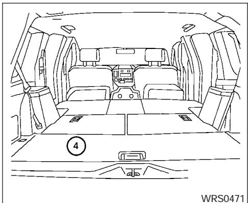 NISSAN PATHFINDER 2005 - AVERTISSEMENT - 4