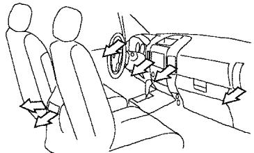 NISSAN PATHFINDER 2006 - CHAUFFAGE - 10