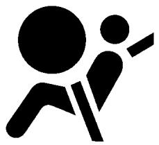 NISSAN PATHFINDER 2006 - ÉTIQUETTES D'AVERTISSEMENT CONCERNANT LES COUSSINS GONFLABLES - 1