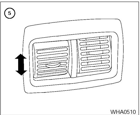 NISSAN PATHFINDER 2006 - CHAUFFAGE ET CLIMATISEUR (à commande manuelle) - 1