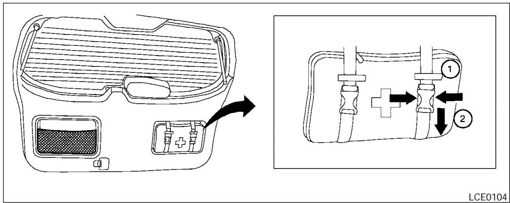 NISSAN PATHFINDER 2006 - En cas d'urgence - 1