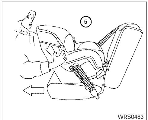 NISSAN PATHFINDER 2006 - Orientévers l'arrière-étape 4 - 1