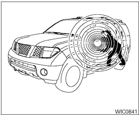 NISSAN PATHFINDER 2006 - Carillon de rappel des phares allumés - 1