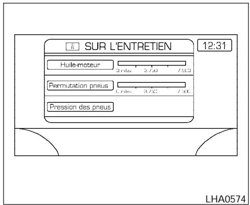 NISSAN PATHFINDER 2006 - Éléments Info. routière 1, Info. routière 2 et de consommation de carburant - 1