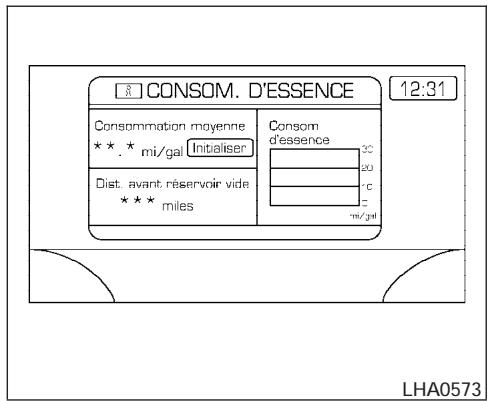 NISSAN PATHFINDER 2006 - UTILISATION DE LA TOUCHE « TRIP » - 1
