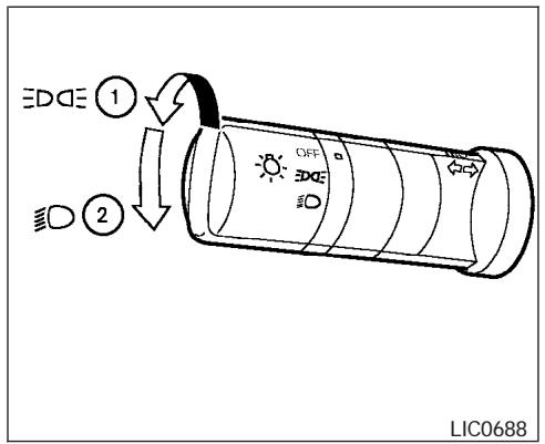 NISSAN PATHFINDER 2006 - INTERRUPTEUR DES PHARES ET DES CLIGNOTANTS - 3