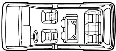 NISSAN QUEST 2001 - POSITION DES SIÉGES - 6