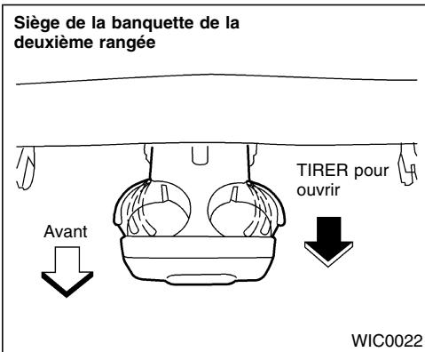 NISSAN QUEST 2001 - Portetasses de la deuxieme rangée - 1