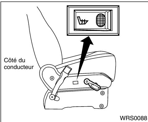 NISSAN QUEST 2001 - SIÉGES CHAUFFANTS (le cas échéant) - 1