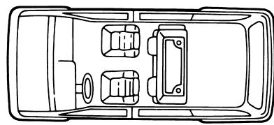 NISSAN QUEST 2001 - POSITION DES SIÉGES - 9