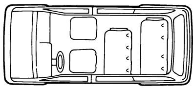 NISSAN QUEST 2001 - 1-72 Sièges, dispositifs de retenue et systèmes de coussin gonflable d'appoint - 1