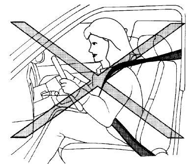 NISSAN QUEST 2001 - PRECAUTIONS À PRENDRE AVEC LES SYSTÉMES DE RETENUE SUPPLEMENTaire - 2